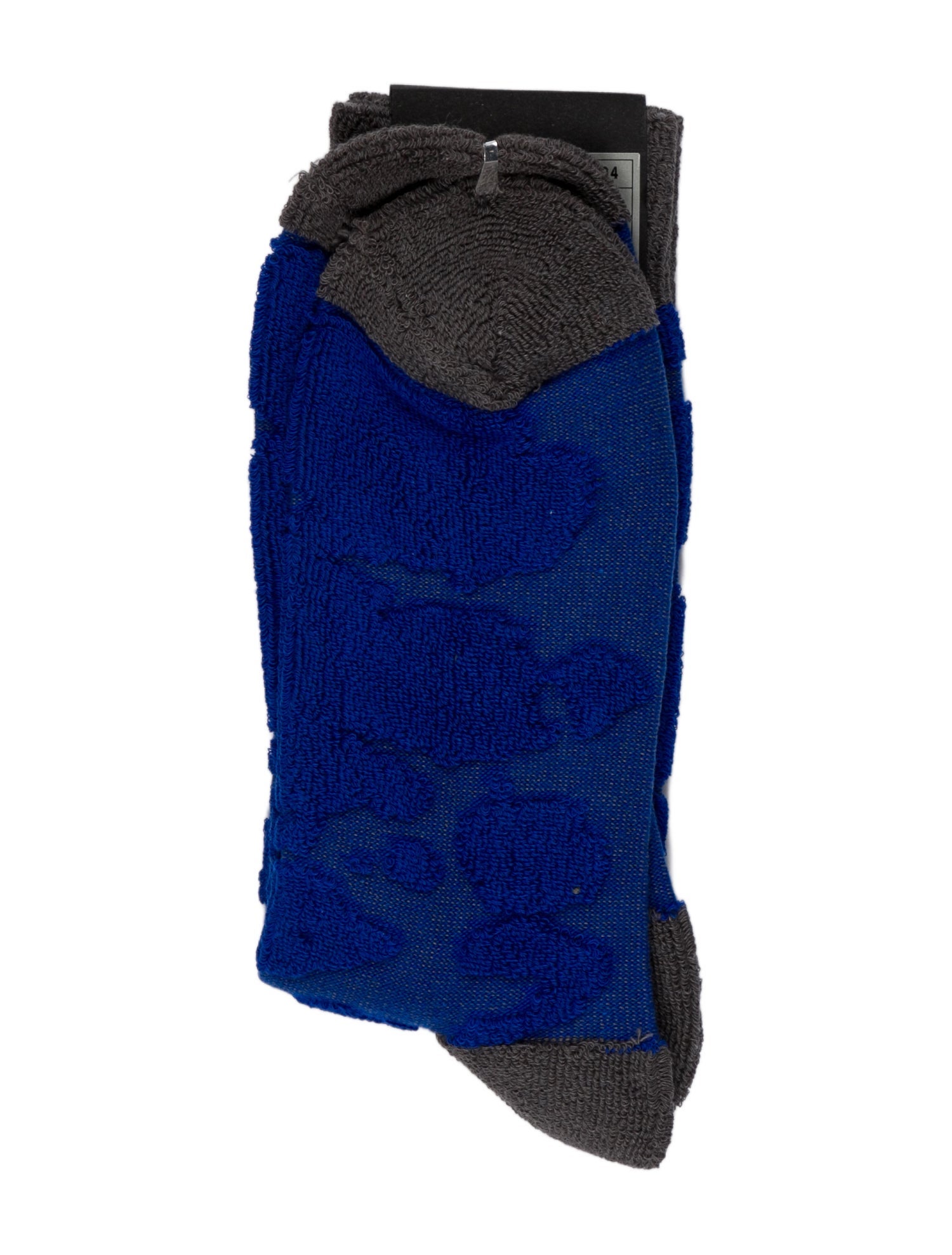 Issey Miyake patterned long socks w/Tags