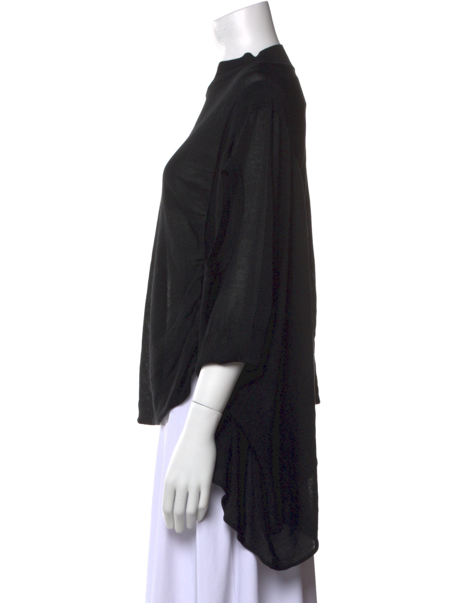 Issey Miyake Mock Neck Sweater