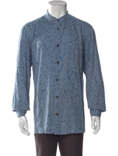 Issey Miyake 2018 Long Sleeve Denim Shirt