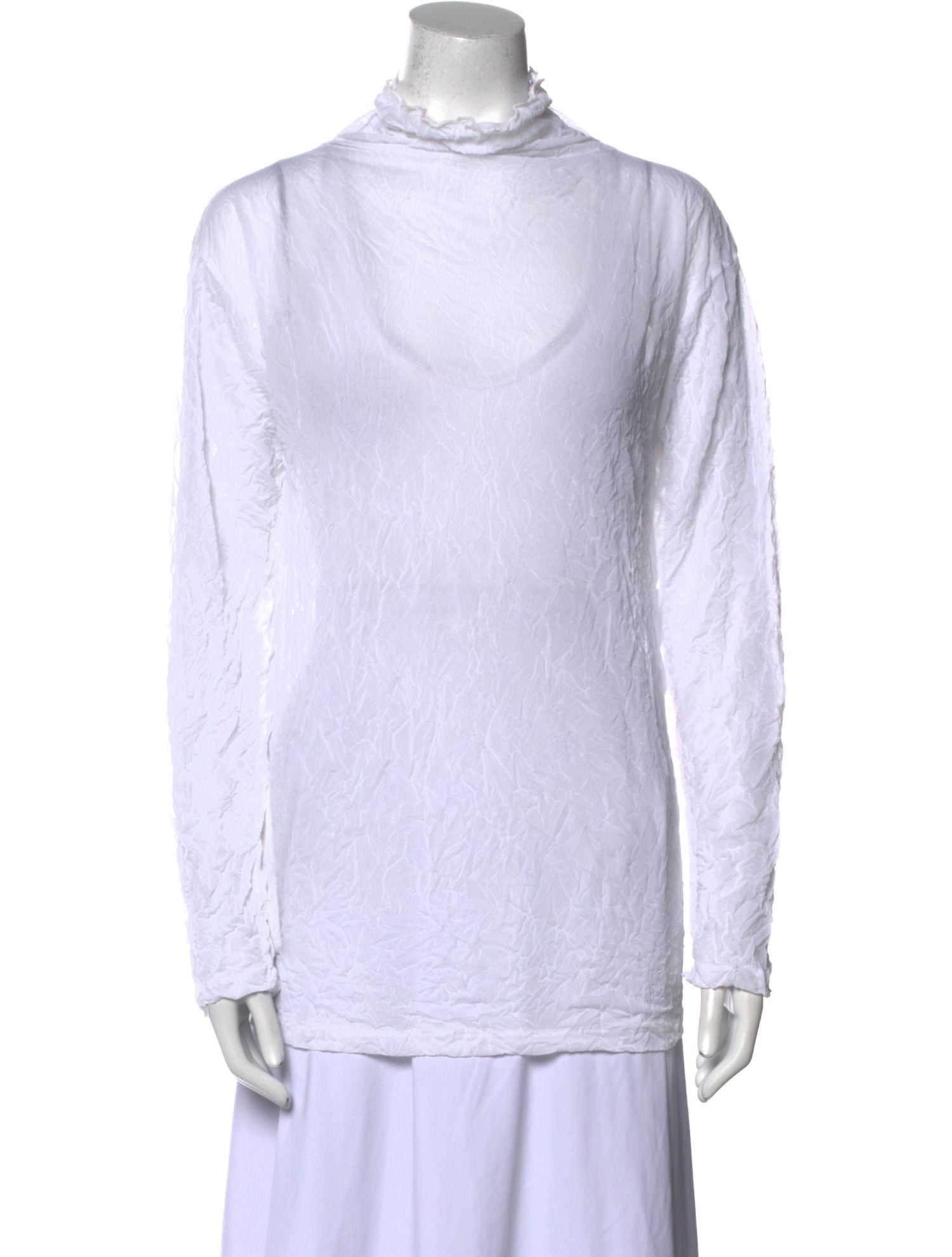 Issey Miyake Vintage Mock Neck Tunic