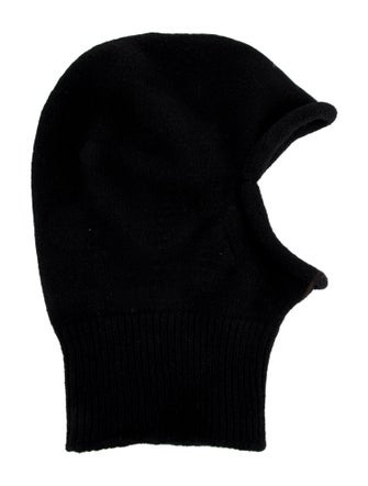 Issey Miyake knitted balaclava mask
