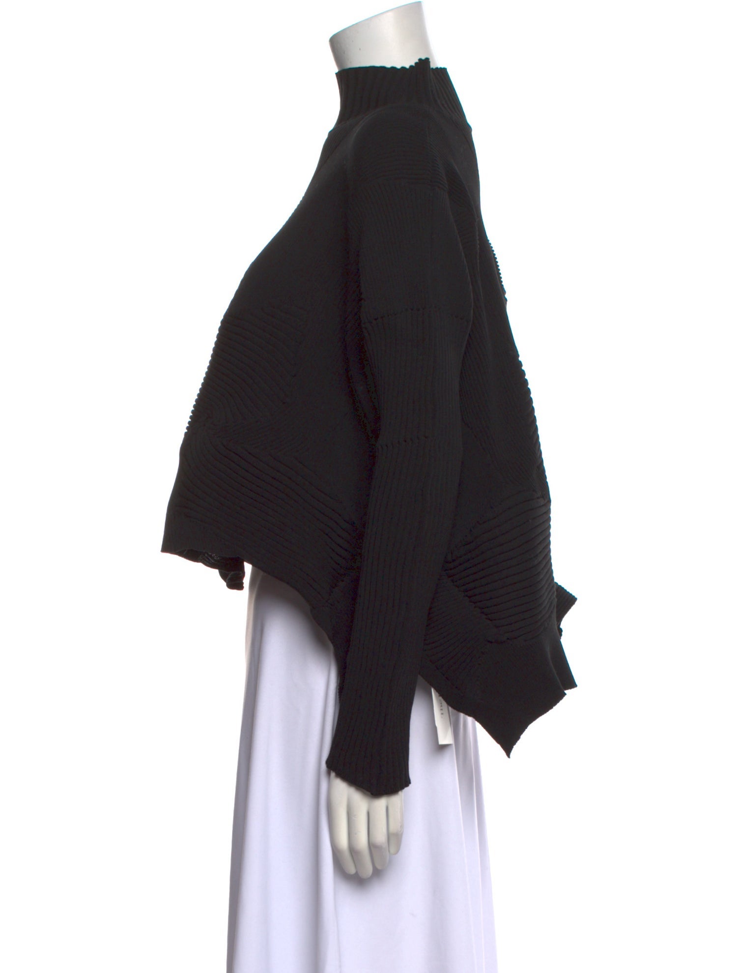 Issey Miyake Mock Neck Sweater