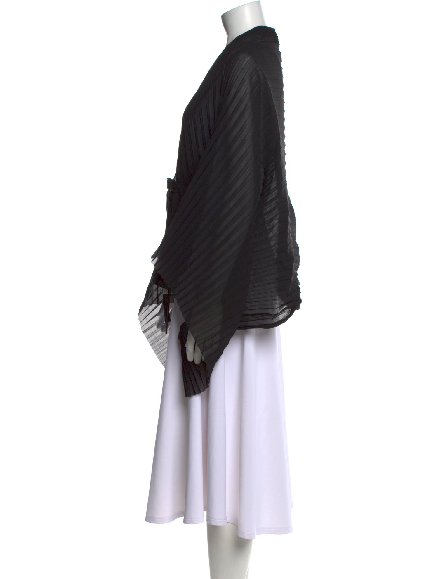 Issey Miyake Wool V-Neck Tunic