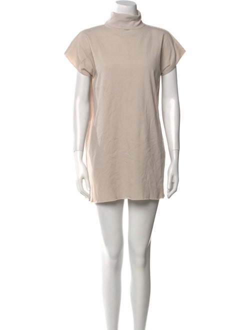 Issey Miyake Turtleneck Mini Dress