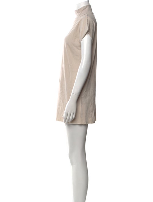 Issey Miyake Turtleneck Mini Dress
