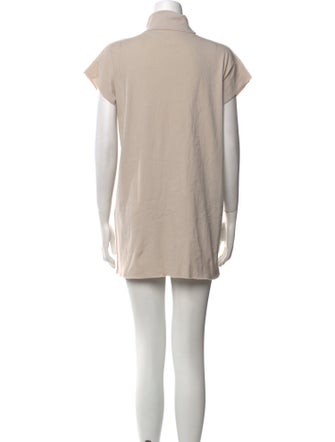 Issey Miyake Turtleneck Mini Dress