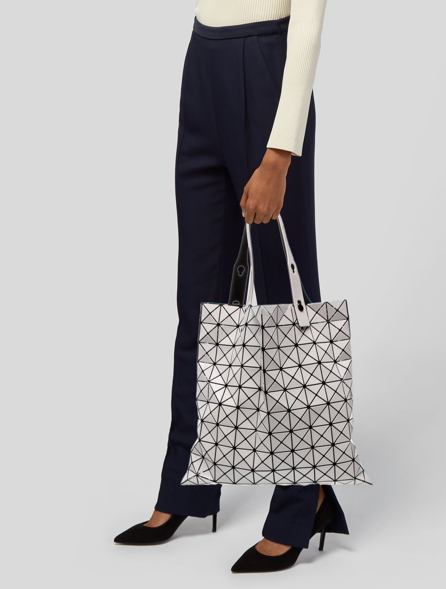 Bao Bao Issey Miyake Nylon Tote