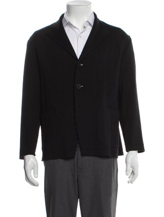 Issey Miyake Wool Peacoat