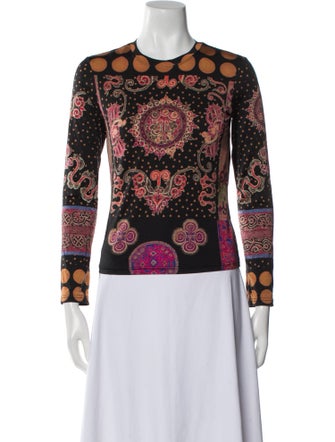 Issey Miyake IM11Jk087 Printed Top