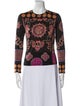 Issey Miyake IM11Jk087 Printed Top