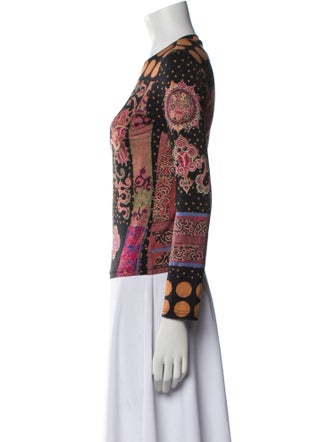 Issey Miyake IM11Jk087 Printed Top