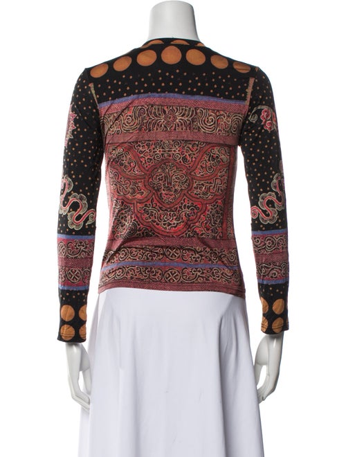 Issey Miyake IM11Jk087 Printed Top