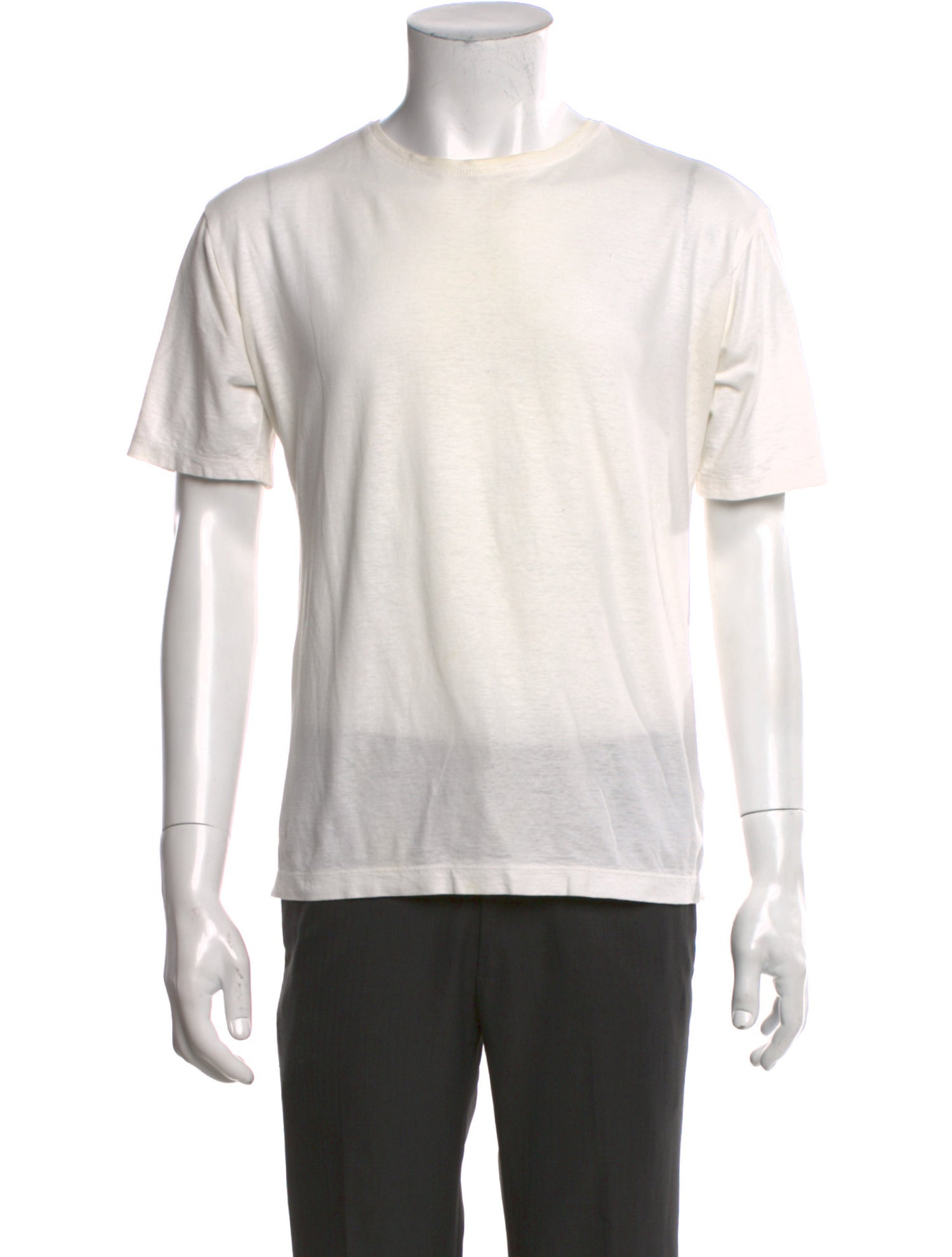 Issey Miyake Crew Neck Short Sleeve T-Shirt