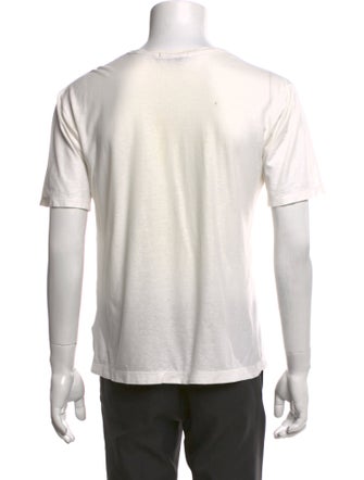 Issey Miyake Crew Neck Short Sleeve T-Shirt