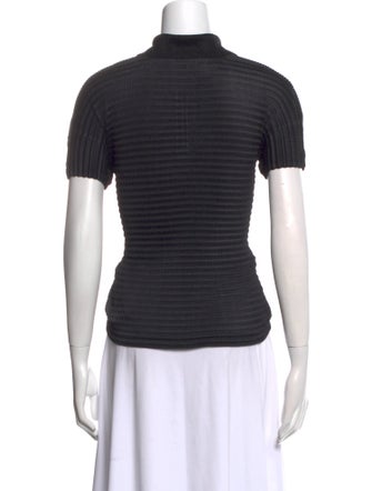 Issey Miyake V-Neck Short Sleeve Polo