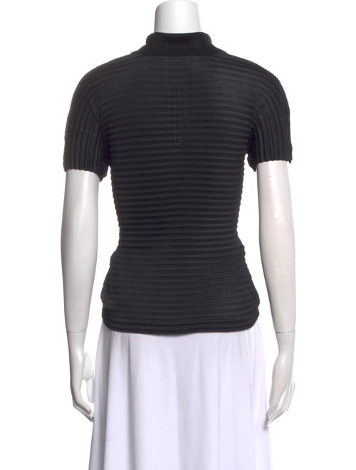Issey Miyake V-Neck Short Sleeve Polo