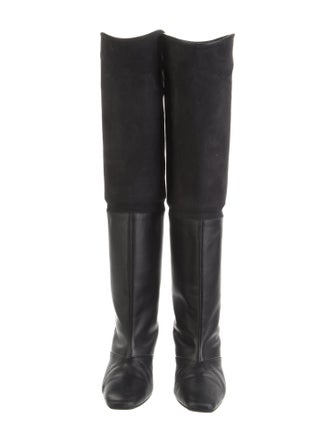 Issey Miyake Leather Boots