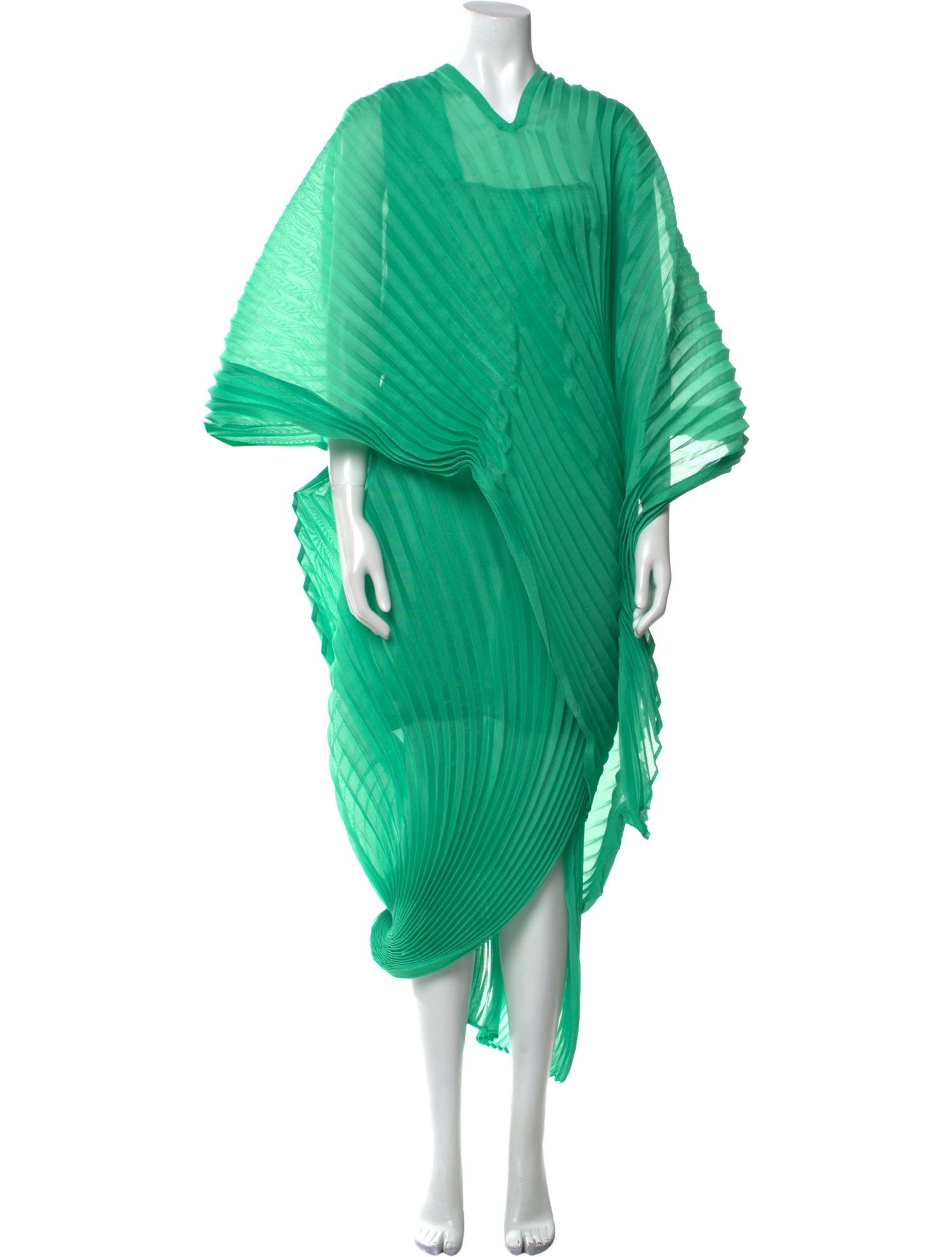 Issey Miyake Cowl Neck Long Dress w/ Tags