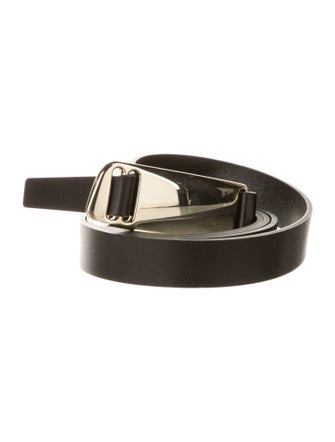 Issey Miyake Skinny Leather Belt