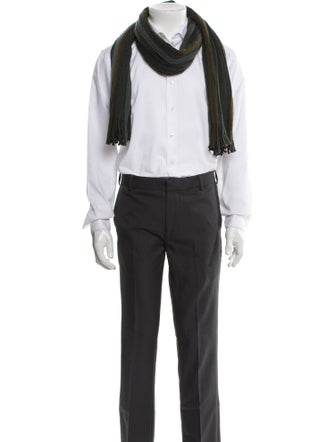 Issey Miyake 'Pursuit of Happiness' Striped Harness Cashmere Scarf