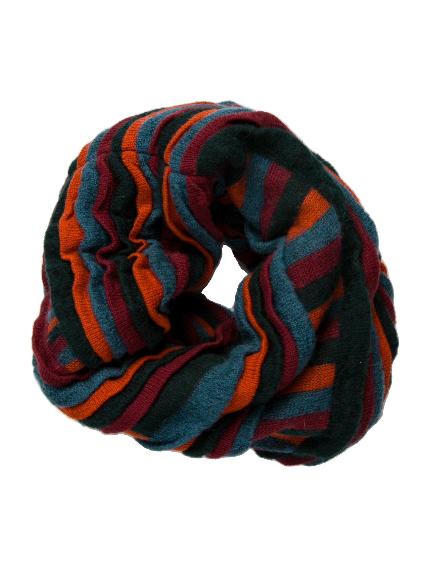 Issey Miyake Striped Snood