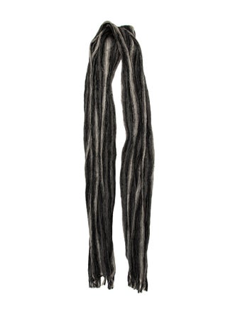 Issey Miyake Striped Scarf