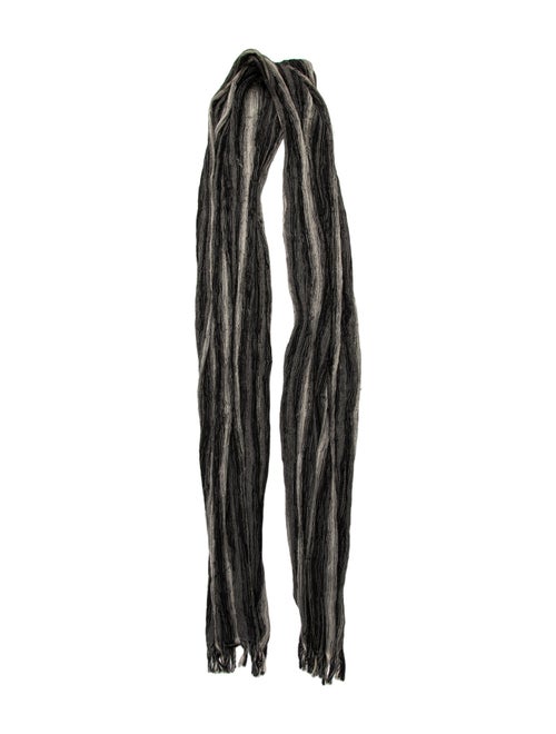 Issey Miyake Striped Scarf