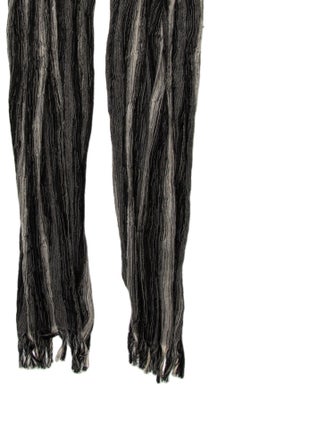 Issey Miyake Striped Scarf