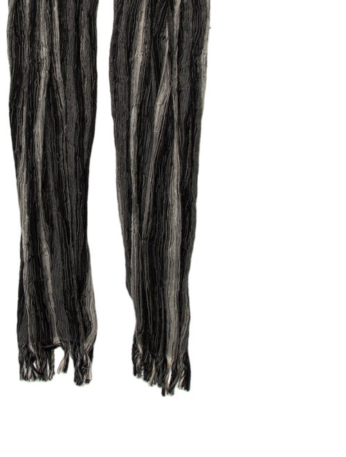 Issey Miyake Striped Scarf