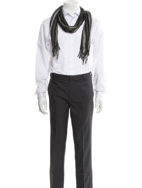 Issey Miyake Striped Scarf