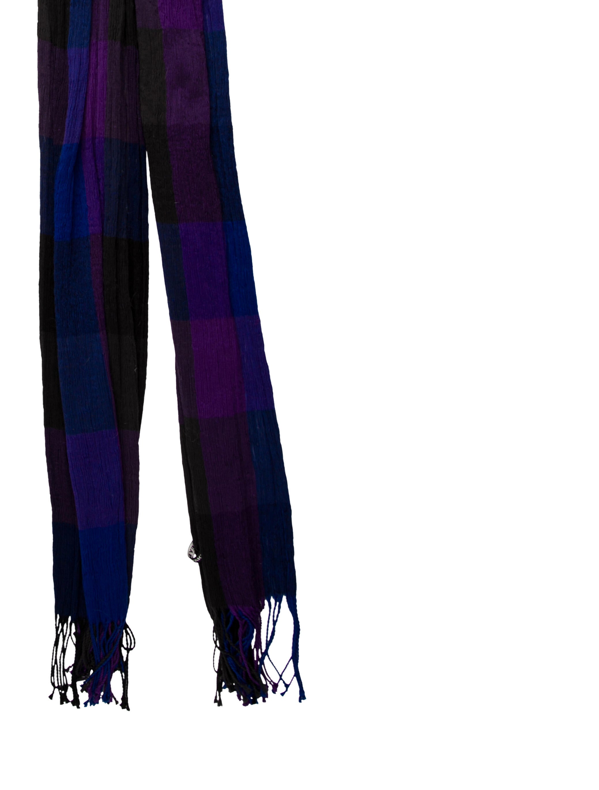 Issey Miyake Striped Scarf