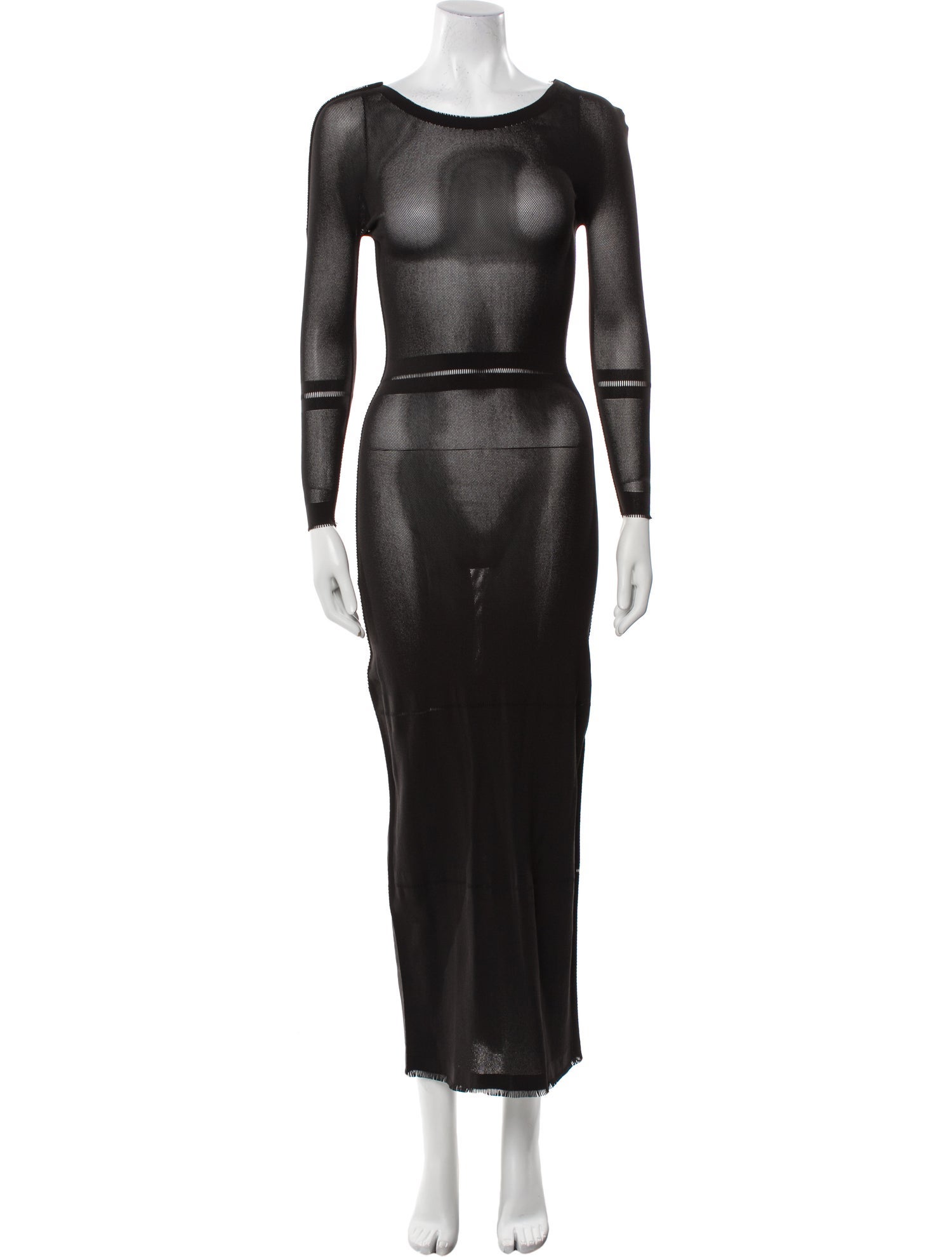 Issey Miyake Nylon Long Dress