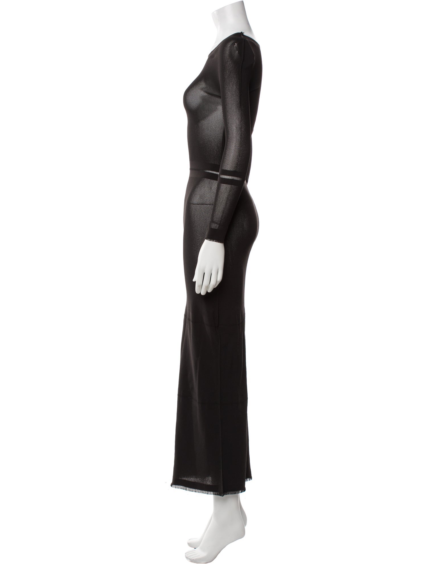 Issey Miyake Nylon Long Dress