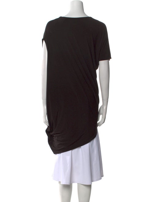 Issey Miyake Bateau Neckline Short Sleeve Tunic