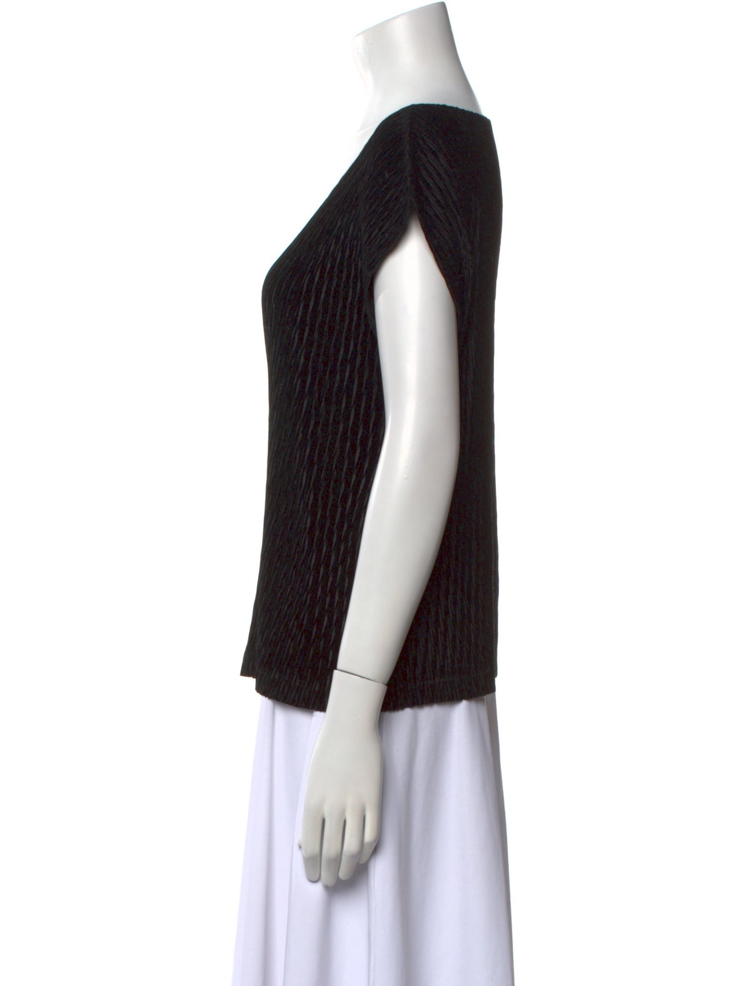 Issey Miyake 2012 Scoop Neck Top