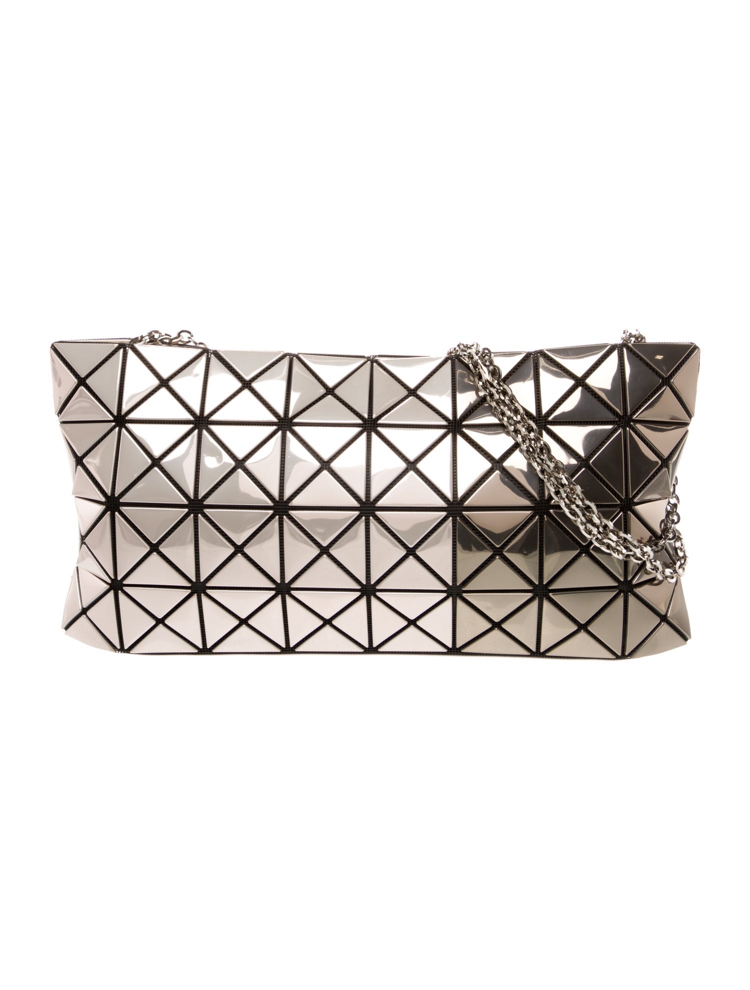 Issey Miyake Patent Leather Crossbody Bag