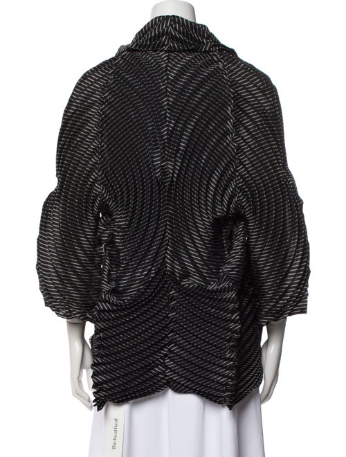 Issey Miyake Striped Bolero