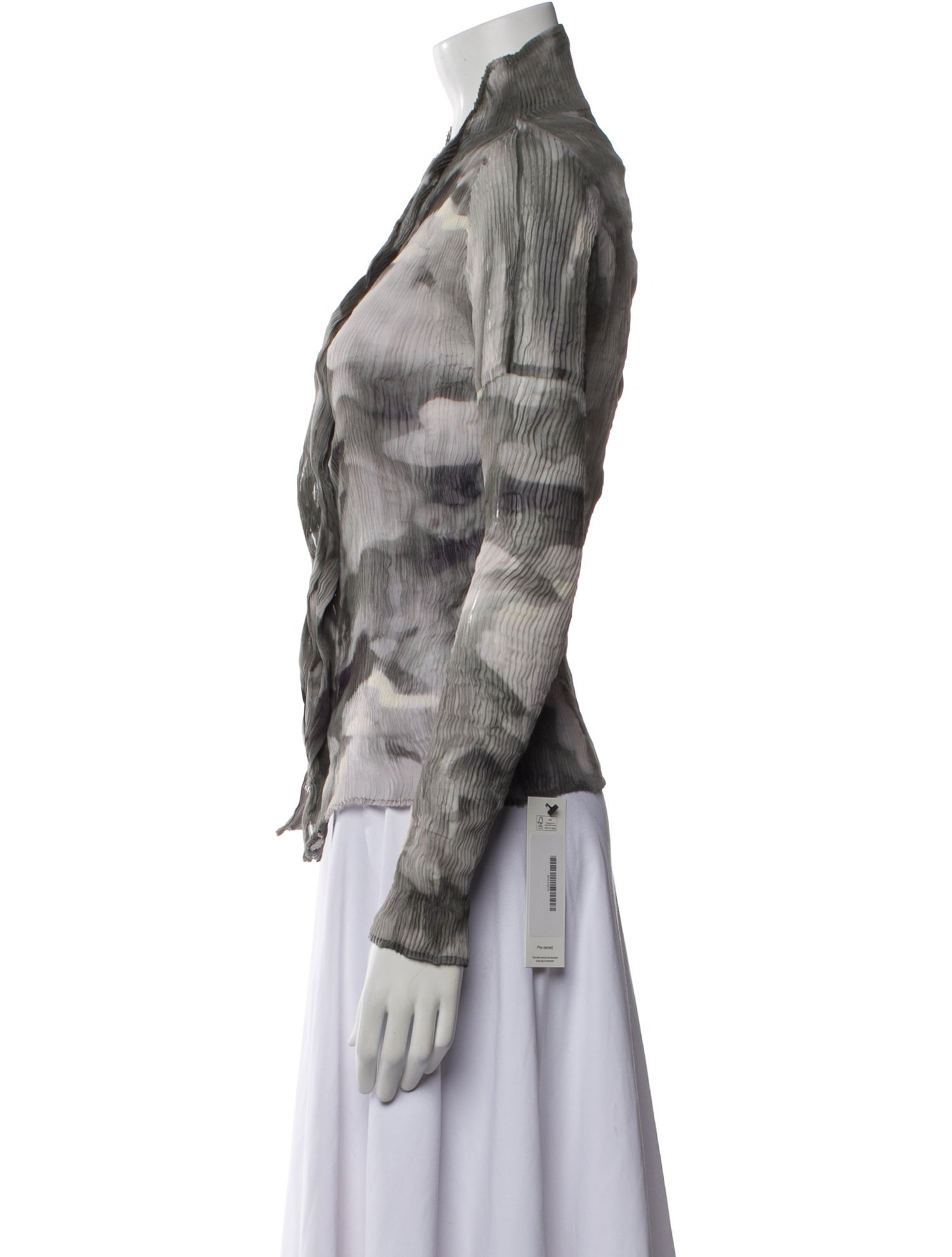 Issey Miyake Vintage Late 2000's - Early 2010's Button-Up Top