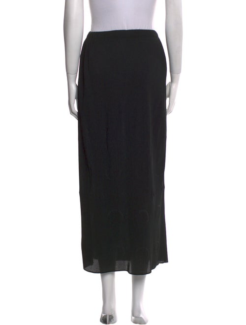 Issey Miyake Pleated Accents Midi Length Skirt