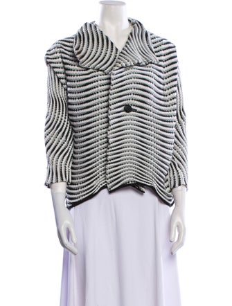 Issey Miyake Striped Jacket
