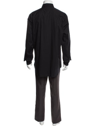 Issey Miyake Long Sleeve Tuxedo Shirt