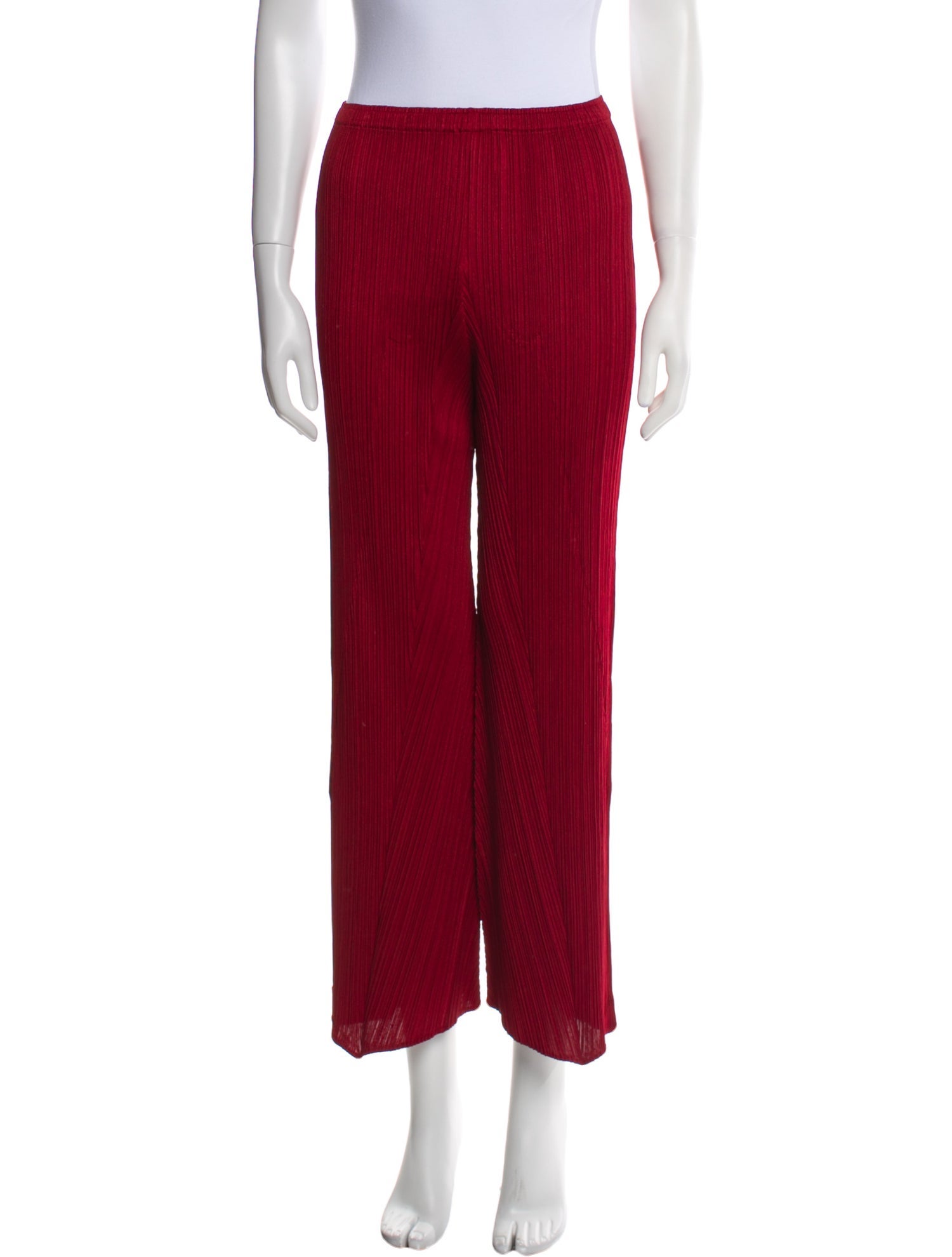 Pleats Please Issey Miyake Vintage Wide Leg Pants
