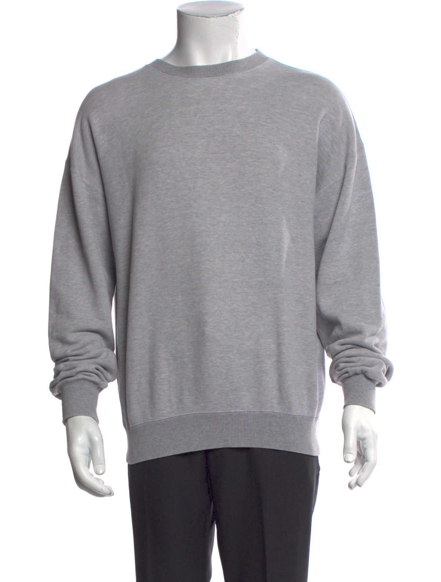 Issey Miyake Crew Neck Long Sleeve Sweatshirt