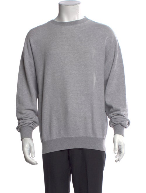 Issey Miyake Crew Neck Long Sleeve Sweatshirt