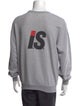 Issey Miyake Crew Neck Long Sleeve Sweatshirt