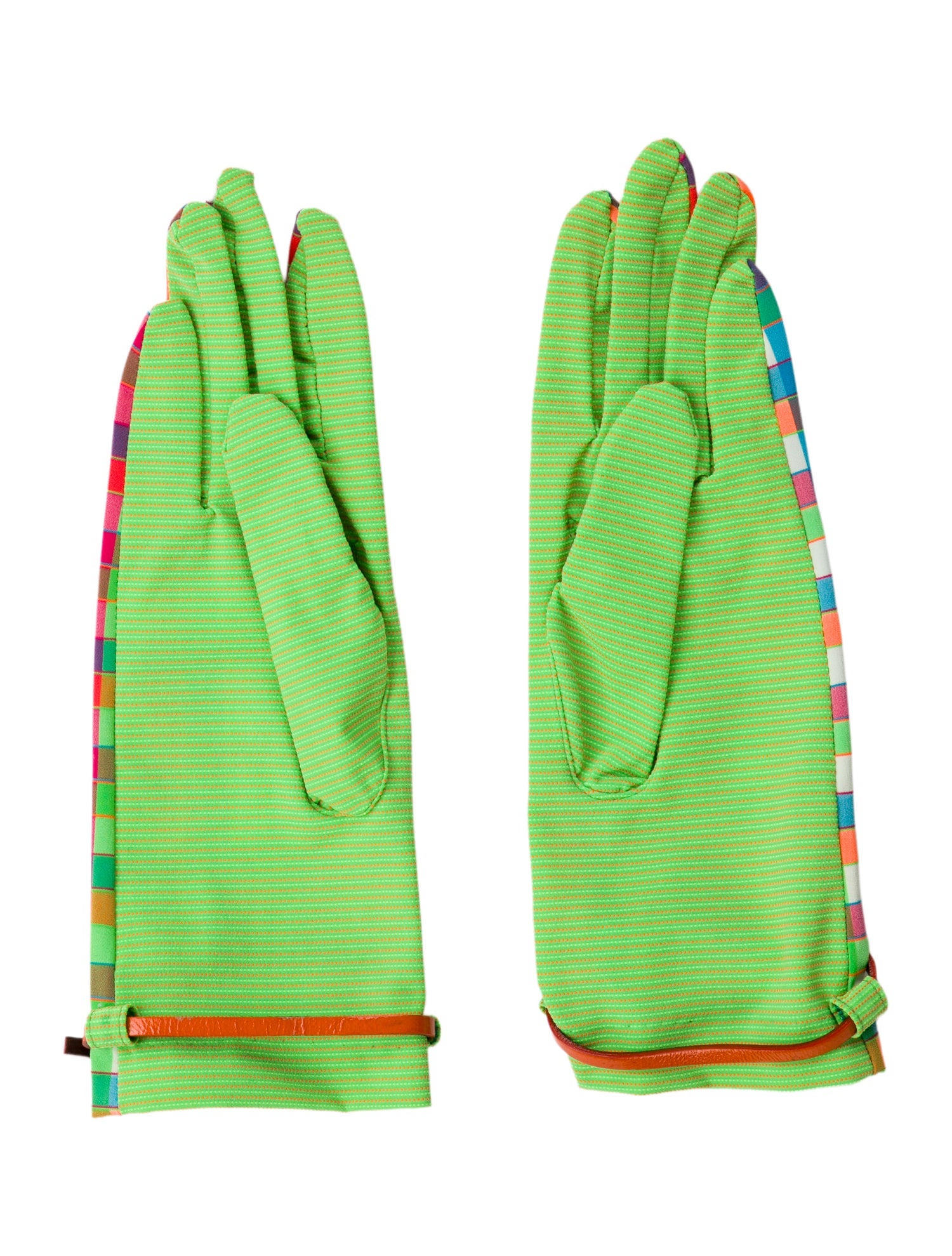 Issey Miyake Neon Vintage Gloves