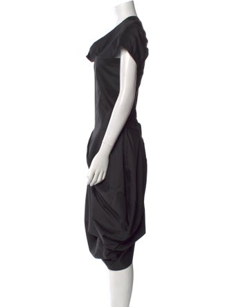 Issey Miyake Silk Long Dress
