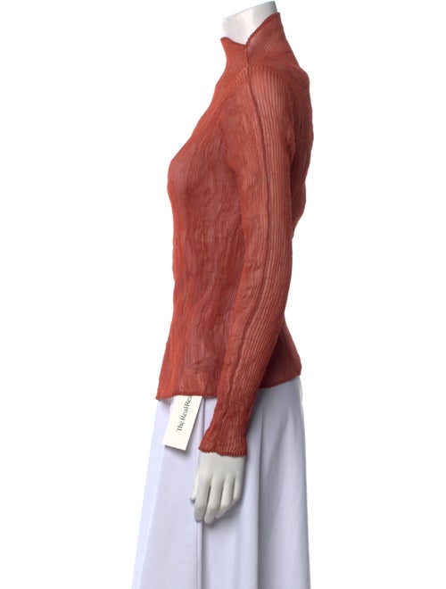 Issey Miyake 2022 Mock Neck Top