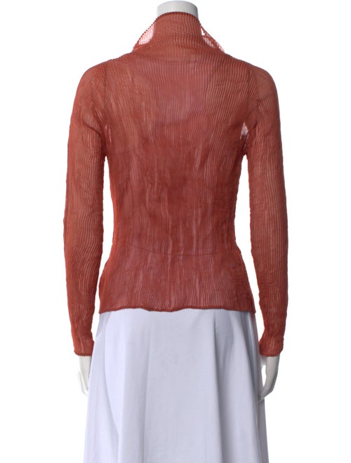 Issey Miyake 2022 Mock Neck Top