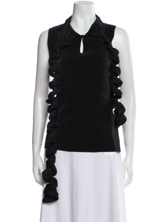 Issey Miyake 2012 V-Neck Top